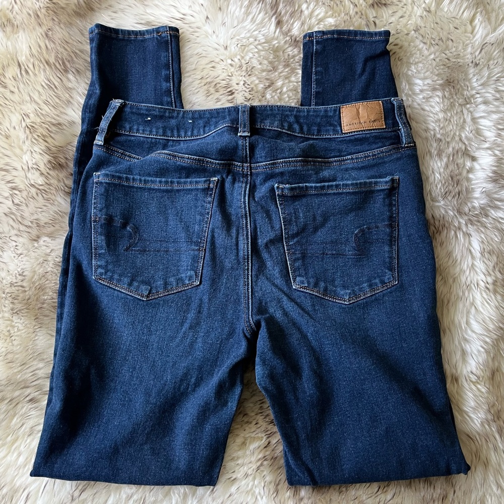 American Eagle High Rise Jegging the Dream Jean 8 Long